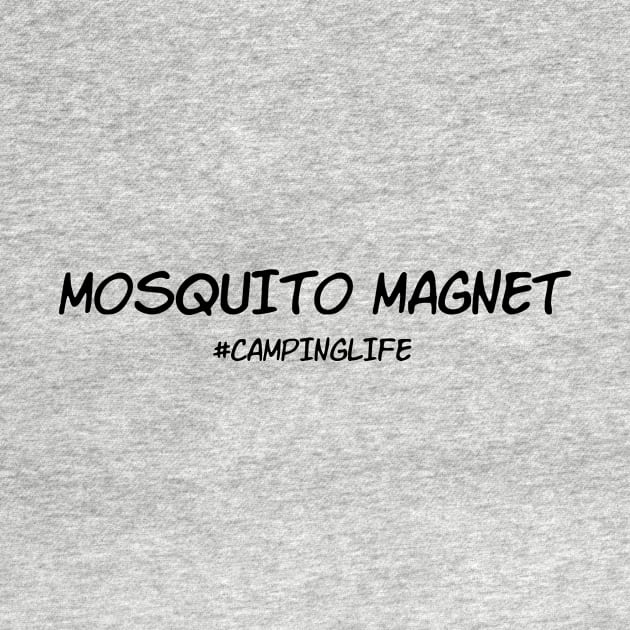 Mosquito magnet Shirt | Camping Funny Tee by PolygoneMaste